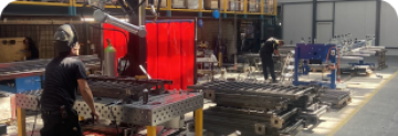 Crash barrier systems & metal construction